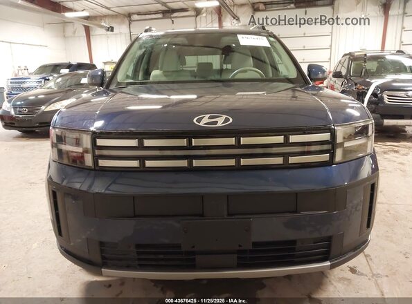 5NMP2DGL3SH078484 2025 HYUNDAI SANTA FE Blue უკანა სალონის ხედი