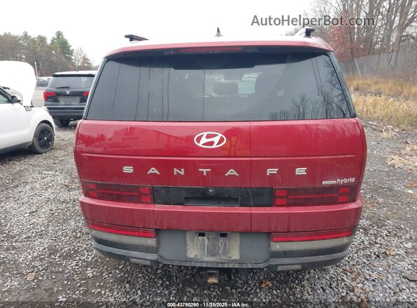 5NMP3DG13RH015732 2024 HYUNDAI SANTA FE HYBRID Красный 