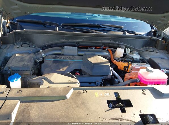 5NMP3DG18RH014933 2024 HYUNDAI SANTA FE HYBRID Серый Вид сзади