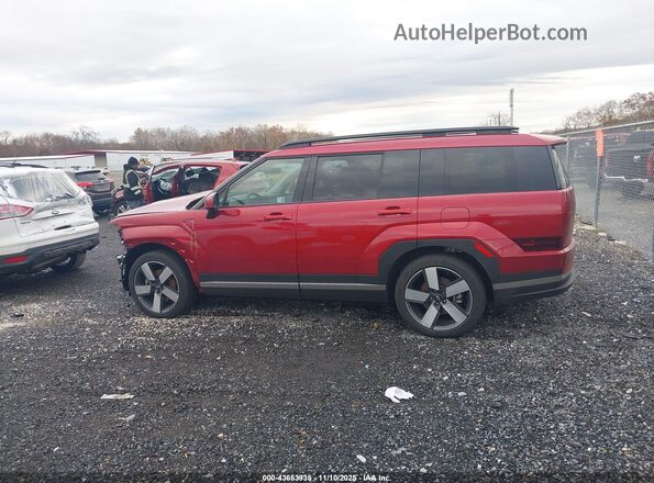 5NMP3DG1XRH015713 2024 HYUNDAI SANTA FE HYBRID Красный Панорамный вид салона 360°