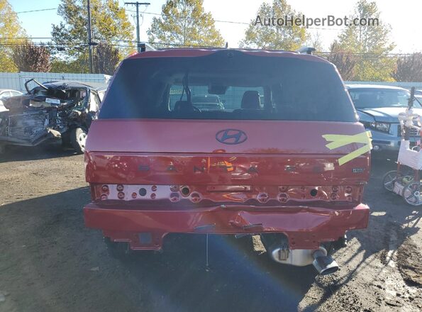 5NMP3DGL6SH140294 2025 HYUNDAI SANTA Красный Вид сзади