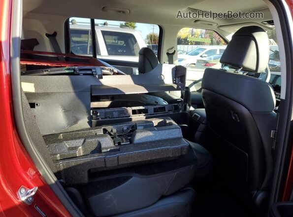 5NMP3DGL6SH140294 2025 HYUNDAI SANTA Красный Вид задних сидений