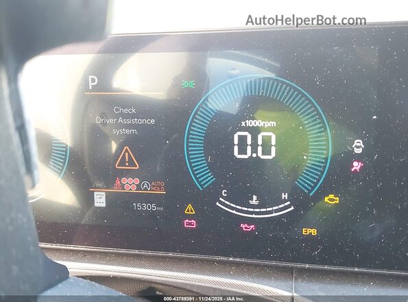 5NMP3DGL7SH097911 2025 HYUNDAI SANTA FE White Widok tylnych siedzeń