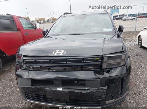5NMP4DGL3RH034537 2024 HYUNDAI SANTA FE Black Սարքավորումների վահանակի տեսք