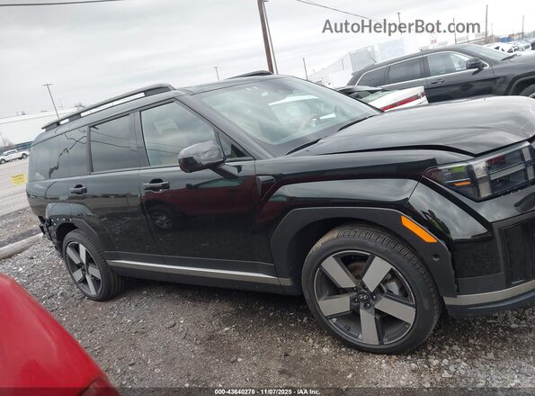 5NMP4DGL3RH034537 2024 HYUNDAI SANTA FE Black Սալոնի հետևի տեսք