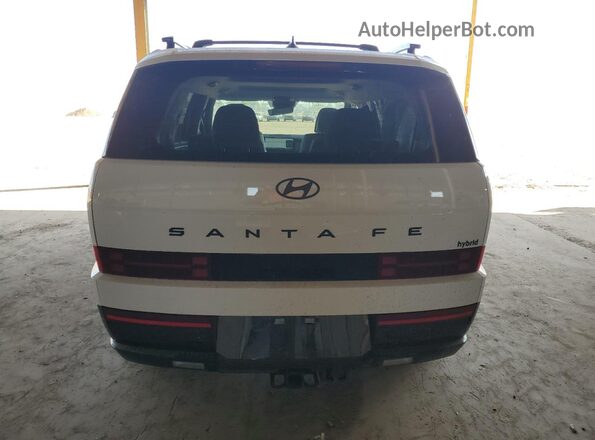 5NMP54G11SH033596 2025 HYUNDAI SANTA FE CALLIGRAPHY White Вид ззаду