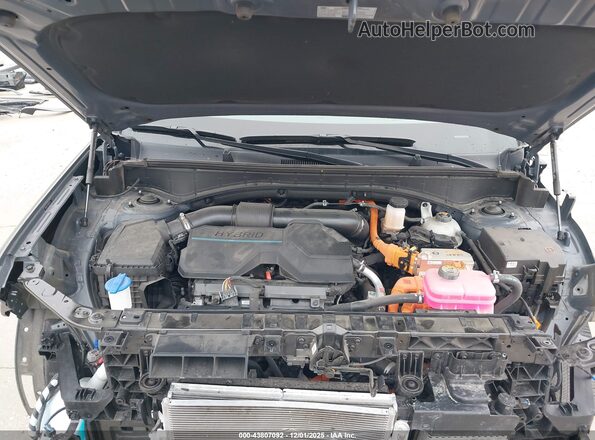 5NMP54G14SH027596 2025 HYUNDAI SANTA FE HYBRID Gray Widok z tyłu