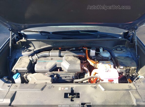 5NMP54G15SH036923 2025 HYUNDAI SANTA FE HYBRID Navy Вид сзади