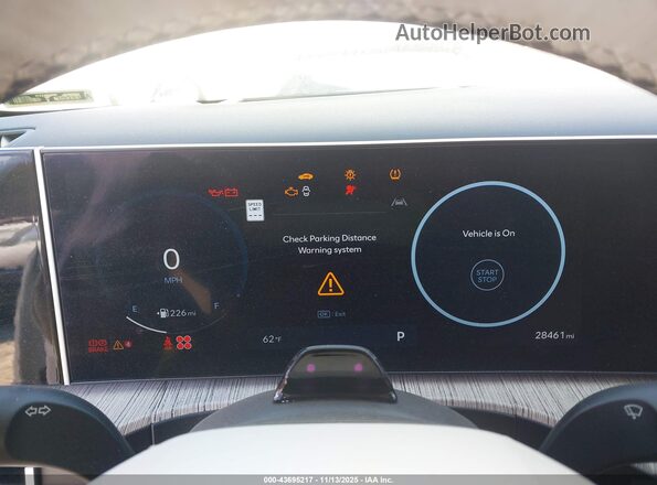 5NMP54G17RH017154 2024 HYUNDAI SANTA FE HYBRID Белый Вид задних сидений