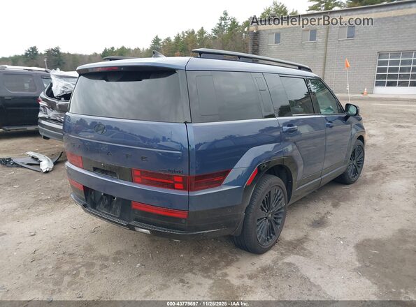 5NMP5DG18SH054896 2025 HYUNDAI SANTA FE HYBRID Navy Задняя правая четверть
