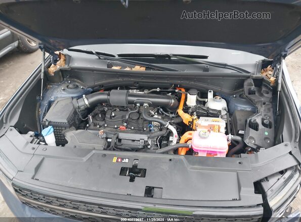 5NMP5DG18SH054896 2025 HYUNDAI SANTA FE HYBRID Navy Вид сзади
