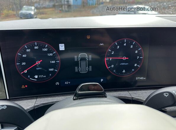 5NMP5DGL0RH048439 2024 HYUNDAI SANTA FE CALLIGRAPHY Orange Front interior view