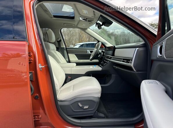5NMP5DGL0RH048439 2024 HYUNDAI SANTA FE CALLIGRAPHY Orange Rear view
