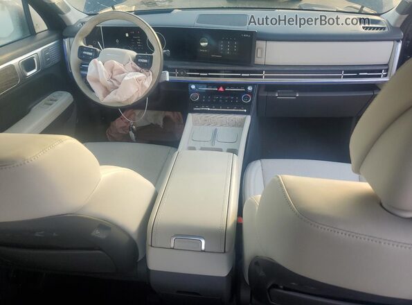 5NMP5DGL1SH099079 2025 HYUNDAI SANTA FE CALLIGRAPHY Gray Widok deski rozdzielczej