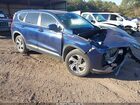 2021 Hyundai Santa Fe Se Blue vin: 5NMS14AJ5MH322109