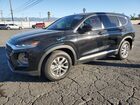 2020 Hyundai Santa Fe Se Black vin: 5NMS23AD0LH182258