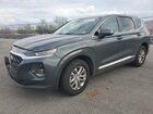 2020 Hyundai Santa Fe Se Gray vin: 5NMS23AD2LH244467