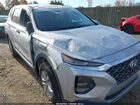 2019 Hyundai Santa Fe Se Серебряный vin: 5NMS23AD4KH100210