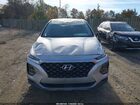 2019 Hyundai Santa Fe Se Серебряный vin: 5NMS23AD4KH100210