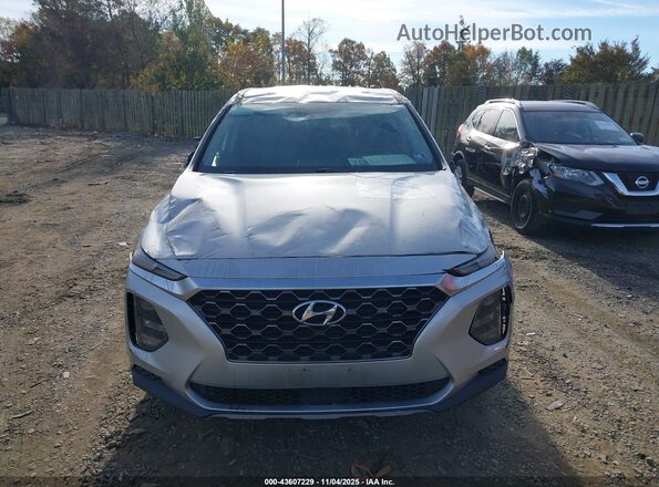 5NMS23AD4KH100210 2019 HYUNDAI SANTA FE Серебряный Вид щитка приборов