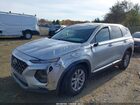 2019 Hyundai Santa Fe Se Серебряный vin: 5NMS23AD4KH100210