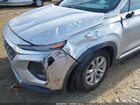 2019 Hyundai Santa Fe Se Серебряный vin: 5NMS23AD4KH100210