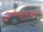 2020 Hyundai Santa Fe Se Red vin: 5NMS23AD6LH235965