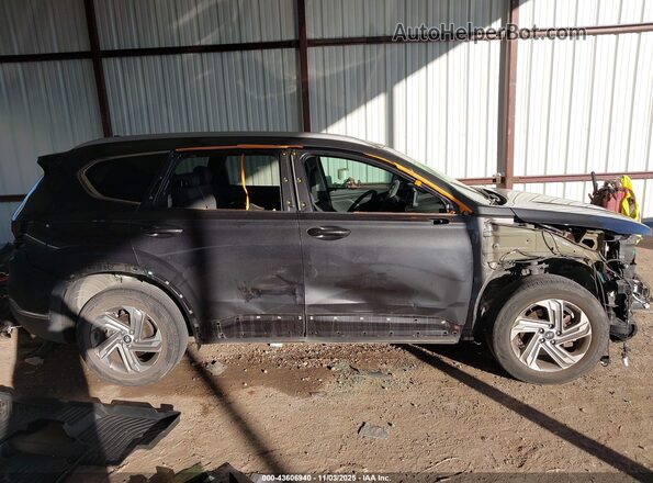 5NMS24AJ8NH396557 2022 HYUNDAI SANTA FE Gray Widok wnętrza 360 stopni