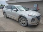 2020 Hyundai Santa Fe Se Silver vin: 5NMS2CAD3LH158780