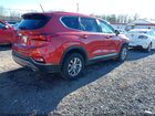 2019 Hyundai Santa Fe Se Красный vin: 5NMS2CAD7KH053271