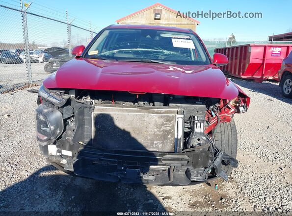 5NMS2CAD7KH053271 2019 HYUNDAI SANTA FE Красный Вид задней части салона