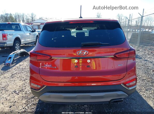 5NMS2CAD7KH053271 2019 HYUNDAI SANTA FE Красный 