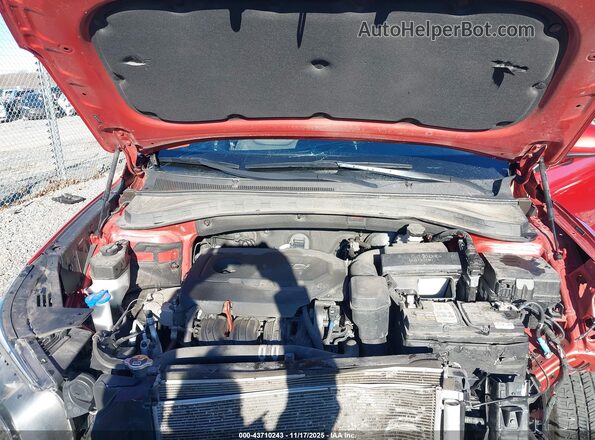5NMS2CAD7KH053271 2019 HYUNDAI SANTA FE Красный Вид сзади