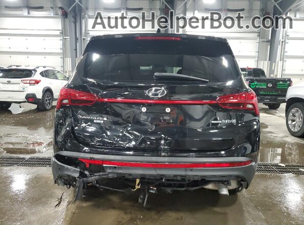5NMS2DA17PH011007 2023 HYUNDAI SANTA Black Rear view