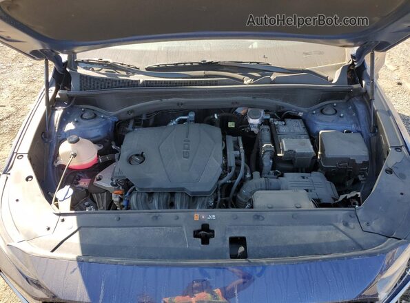 5NMS2DAJ0PH485302 2023 HYUNDAI SANTA Blue Widok komory silnika
