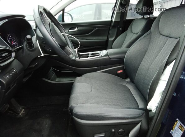 5NMS2DAJ0PH485302 2023 HYUNDAI SANTA Blue Widok wnętrza z przodu