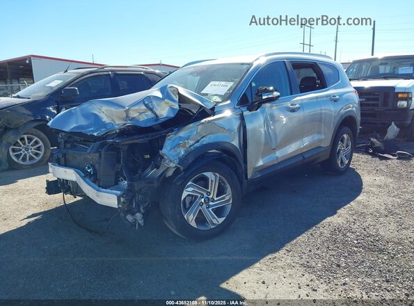 5NMS2DAJ2PH539957 2023 HYUNDAI SANTA FE Silver Передня ліва чверть