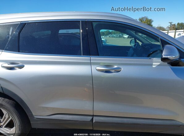 5NMS2DAJ2PH539957 2023 HYUNDAI SANTA FE Silver Вид задньої частини салону