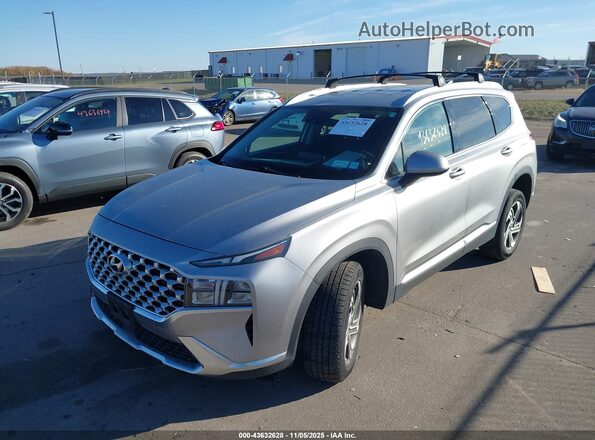 5NMS2DAJ4NH429795 2022 HYUNDAI SANTA FE Серебряный Передняя левая четверть