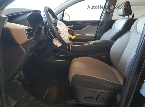 5NMS2DAJ5PH560494 2023 HYUNDAI SANTA Black Widok wnętrza z przodu