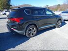 2022 Hyundai Santa Fe Sel Черный vin: 5NMS34AJ0NH400484