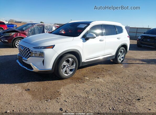 5NMS34AJ7PH528515 2023 HYUNDAI SANTA FE Белый Передняя левая четверть