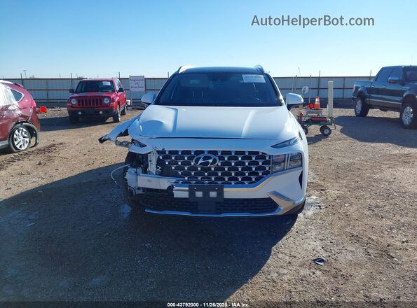 5NMS34AJ7PH528515 2023 HYUNDAI SANTA FE Белый Вид щитка приборов