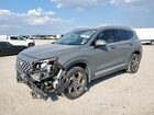 2022 Hyundai Santa Fe Sel Gray vin: 5NMS3DAJ3NH451199