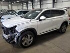 2021 Hyundai Santa Fe Sel White vin: 5NMS3DAJXMH346982