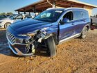 2022 Hyundai Santa Fe Limited Blue vin: 5NMS44AL9NH378029