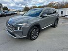 2021 Hyundai Santa Fe Limited Gray vin: 5NMS4DAL0MH348755