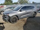 2020 Hyundai Santa Fe Limited Gray vin: 5NMS53AAXLH177002