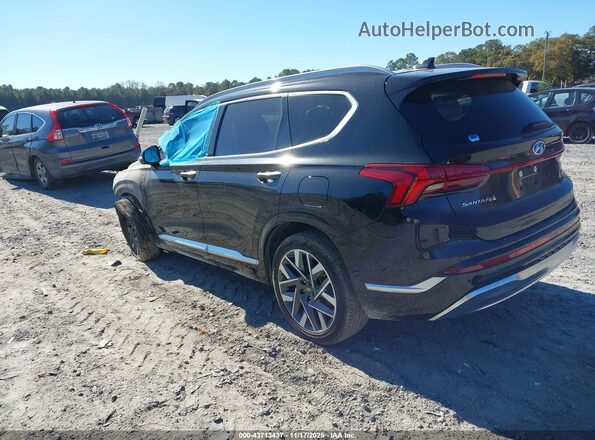 5NMS54AL2PH624743 2023 HYUNDAI SANTA FE CALLIGRAPHY Черный Задняя левая четверть