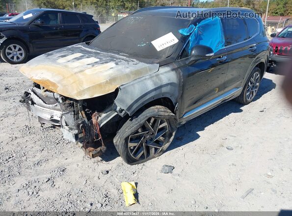 5NMS54AL2PH624743 2023 HYUNDAI SANTA FE CALLIGRAPHY Черный Передняя левая четверть